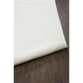 thumbnail image 3 of Twist 3' x 5' Solid Off White Hand Woven Area Rug, 3 of 5