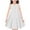 White, variant on AJTQTH Sundress for Girls Crewneck Sleeveless Tunic Flowy Midi Dress Cute Polka Dots Printed Gowns Stylish Frocks for Party School Summer Casual Black 13 Years