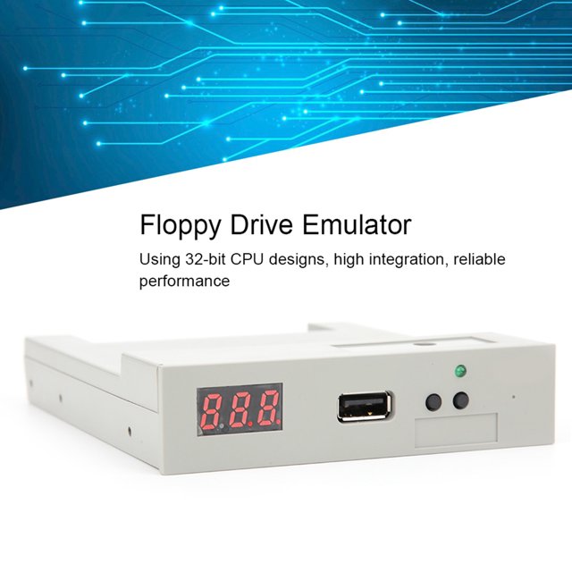 Emulador de unidad unidad de disquete para equipos de control industrial CPU de 32 bits para disquete PC Plug and Play conveniente para usted ANGGREK Otros
