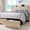 Beige, variant on Einhomn Full Size Bed Frame with Charging Headboard Upholstered, 4 Storage Drawers,No Box Spring Required