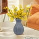 thumbnail image 1 of Hydroponic Vase Imitation Ceramic Plastic Vase Flower Arrangement Vase Decorative Ornaments Ornaments Can Be Water Storage Vase, 1 of 6