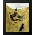 thumbnail image 2 of Toulouse-Lautrec, Henri 15x18 Black Modern Framed Museum Art Print Titled - Party in the Country, 2 of 5