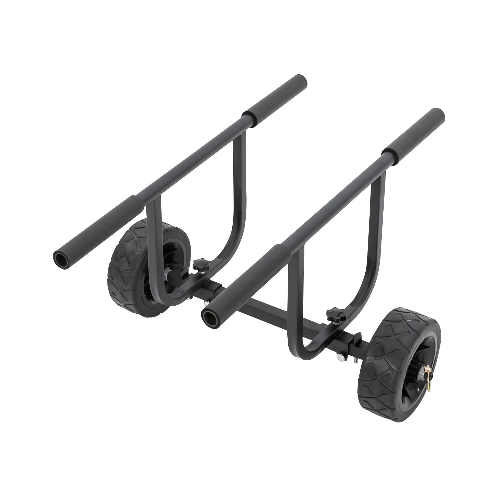 ToppiJoy Foldable Boat Dolly Cart Transport Carrier, Canoe Trolley Cart with 8'' Tires, Trolley for Small Boat, Canoe, Kayak, Fishing, Hiking