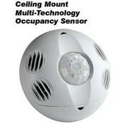 Leviton OSC20-M0W Ceiling Mount Occupancy Sensor, Multi-Technology