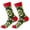 Red, variant on ZHENHONG Casual Socks for Women Women's Winter Socks Geometry All Cotton Medium Length Socks College Pure Cotton Socks