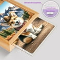 thumbnail image 4 of Welcome Fall Western Cowboy Corgi Enjoys Majestic Autumn Acrylic Plaque with Wood Photo Frame Box Welsh Corgi Dog Lover Gifts Idea Light Box - 01007, 4 of 5