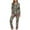 Gray, variant on Womens 2 Piece Pajama Sets 2024 Christma Printed Long Sleeve Button Down Shirts and Pants Matching Lounge Set Xmas Jammies Holiday Sleepwear Black and Friday DealsMulticolor XXL