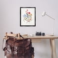 thumbnail image 3 of Stupell Industries Mixed Wildflower Buds Plants & Flowers Painting Black Floater Framed Canvas Art Print Wall Art, 25 x 31, 3 of 10