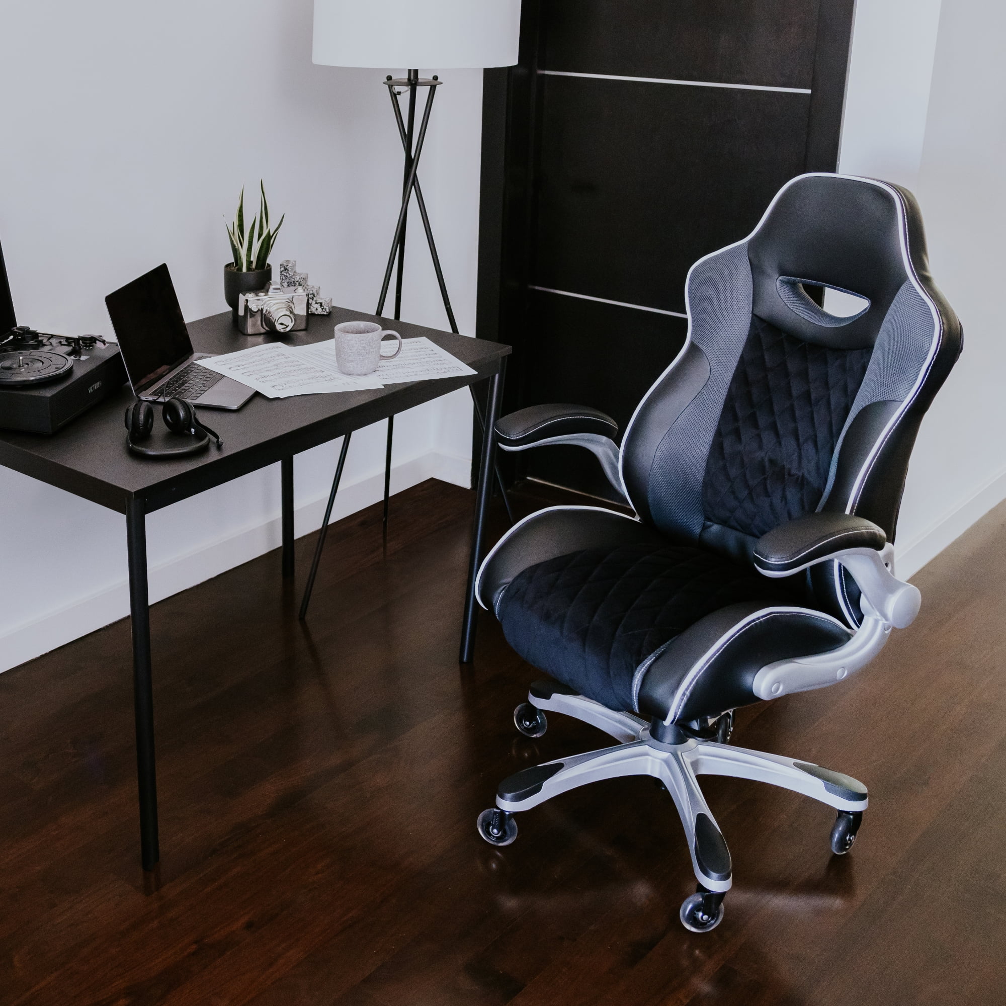 Nouhaus velour office chair 2024 velvet computer chair