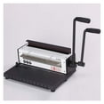 thumbnail image 3 of Double Coil Iron Ring A4 Binding Machine 34 Holes Full Drawing Knife Calendar Document Album Punching Machine ,Pinpoint Punching, 3 of 3