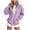 06-Purple, variant on Dnhxils Girls Zip Up Hoodie Girls Long Sleeve Sweatshirt with Pockets Back to School Clothes for Kids Fall Jacket