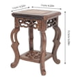 thumbnail image 5 of Office Display Pedestal Balcony Flower Planter Stand Coffee, 5 of 6
