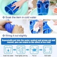 thumbnail image 5 of Cooling Breathable Dog Vest, Sweat Wicking Summer Pet Cool Shirt, Lightweight Heat Relief Sleeveless Jacket for Puppy Daily Wear, 5 of 6