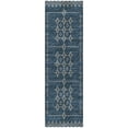 thumbnail image 2 of Addison Rugs Dream Shag Premium Machine Washable Transitional Tribal, Boho Blue Runner Rug, 2'3" x 7'6", 2 of 8