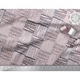 thumbnail image 2 of Soimoi Pink Poly Georgette Fabric Geometric African Print Sewing Fabric Yard 52 Inch Wide, 2 of 3