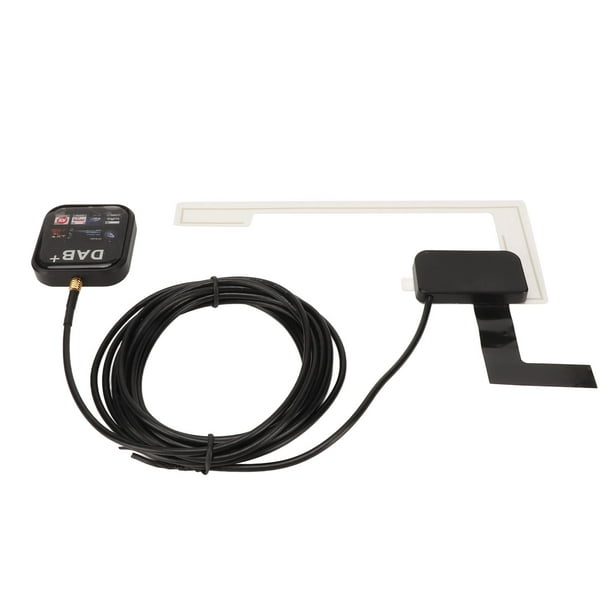 DAB DAB + Antenne Récepteur, Son Clair Portable USB Alimenté Petit  Récepteur de DAB Antenne pour Voiture 