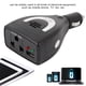 thumbnail image 5 of Convertidor Inversor de corriente 75W DC12V a AC 220V Bling Bling Adaptador de cargador USB, 5 of 7