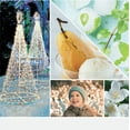 thumbnail image 3 of Yankee Candle Magical Bright Lights Fragranced Wax Melts, 6 Wax Spheres per Package, Pack of 4 (24 Cubes Total), 3 of 6
