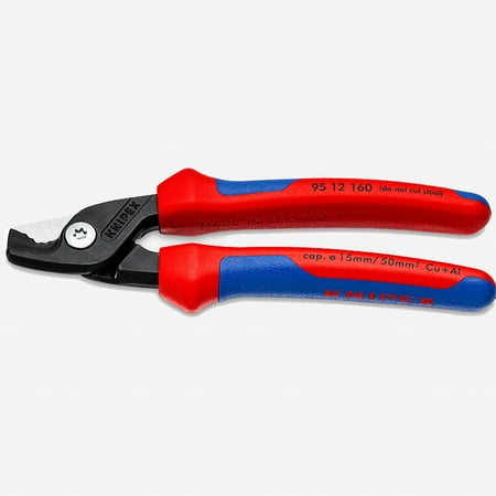

Knipex 95-12-160 Cable Shears with StepCut Edge MultiGrip