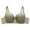 Green, variant on Seductiva Clothing Yoga Bra for Women Lace Adjusted Lingerie Women's Thickened Bra with Small and Large Side