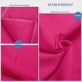thumbnail image 2 of [Pillowcase]-2 Pack Ultra Soft Microfiber Body Pillowcases, Breathable and Easy Care Long Pillow Covers, 20" x 54", Magenta, 2 of 5