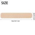 thumbnail image 2 of 3Pcs Absorbent Under Breast Sweat Liners 18.11x 3.15 Inch Cotton Sweat Liners for Women and Men Under Bust Protection(Brown), 2 of 6