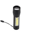 thumbnail image 2 of Mini linterna LED con carga USB, linterna multifuncional, bolígrafo de mano brillante resistente al agua, luz para acampar y hacer senderismo, aleación, 2 of 4