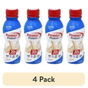 (4 pack) Premier Protein Shake, Vanilla, 30g Protein, 11.5 fl oz, 1 Ct