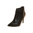 thumbnail image 2 of Tawop Ladies Boots High Heel Zipper Pointy Toe Black Boots, 2 of 6