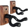thumbnail image 1 of 2 Piezas Soporte para Guitarra Pared en Forma de U, Soporte de Pared para Guitarra, Colgr de Guitarras, con 8 Púas de Guitarra, para Fender, Acústica, Eléctrica Bajo, Mandolina y Banjo, 1 of 4