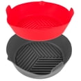 thumbnail image 3 of 2 piezas Air freidora Silicona Bandeja para hornear Freidora de aire Silicona Silicona Freer freidora Silicona Freidora, 3 of 6