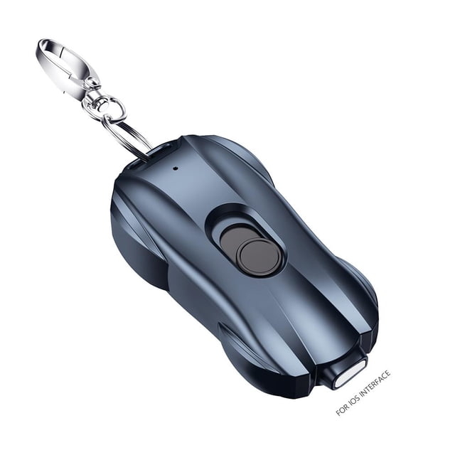 Power Bank Car-shape Portable Type-C/para iOS para IPhone/Huawei (para iOS) Negro