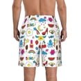 thumbnail image 3 of Naloa Summer Men's Beach Shorts, Surfing shorts, Swim trunks, Quick Dry Swim Trunks for Surfing Beach Fun - Medium, 3 of 9
