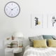 thumbnail image 4 of Advancent Reloj de pared silencioso, relojes colgantes portátiles a prueba de polvo, de barrido, reloj decorativo a prueba de humedad, Decoración del hogar Negro 30 centimetros, 4 of 6
