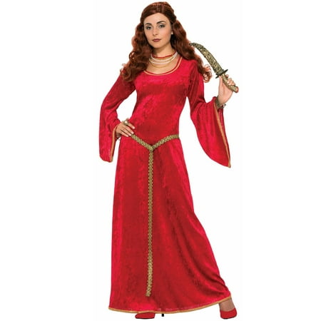 Adult Ruby Sorceress Renaissance Costume