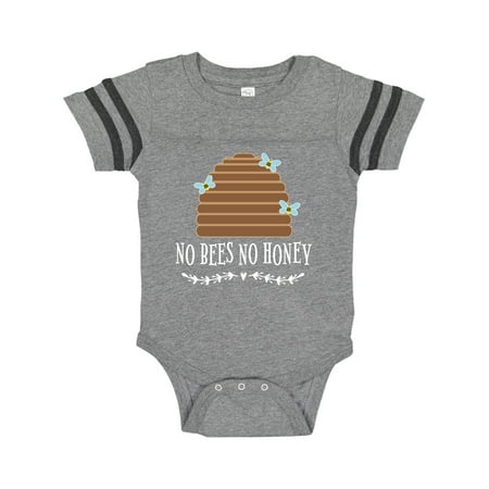 

Inktastic No Bees No Honey Gift Baby Boy or Baby Girl Bodysuit