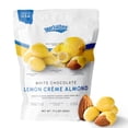 thumbnail image 2 of (4 pack) Snackathon Lemon Creme White Chocolate Covered Almonds, 17.6 oz Resealable Bag, 2 of 10