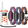 thumbnail image 1 of PetJoy Shock Collar, paquete de 3 con mando a distancia, alcance de 1000 m, 1 of 9
