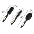 thumbnail image 6 of Dodolly Hair Brushes, Hair Comb and Detangling Paddle Brush, Great On Wet or Dry Hair, No More Tangle Hair Brush for Straight Long Thick Curly Natural Hair, Round Brush, 6 of 6
