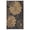 Black Brown, variant on Nanan 8x10ft Outdoor Rug Waterproof Reversible Plastic Straw Patio Rug, UV Resistance Portable Floral Camping Carpet for Deck, Porch, Balcony, Backyard, Black Brown