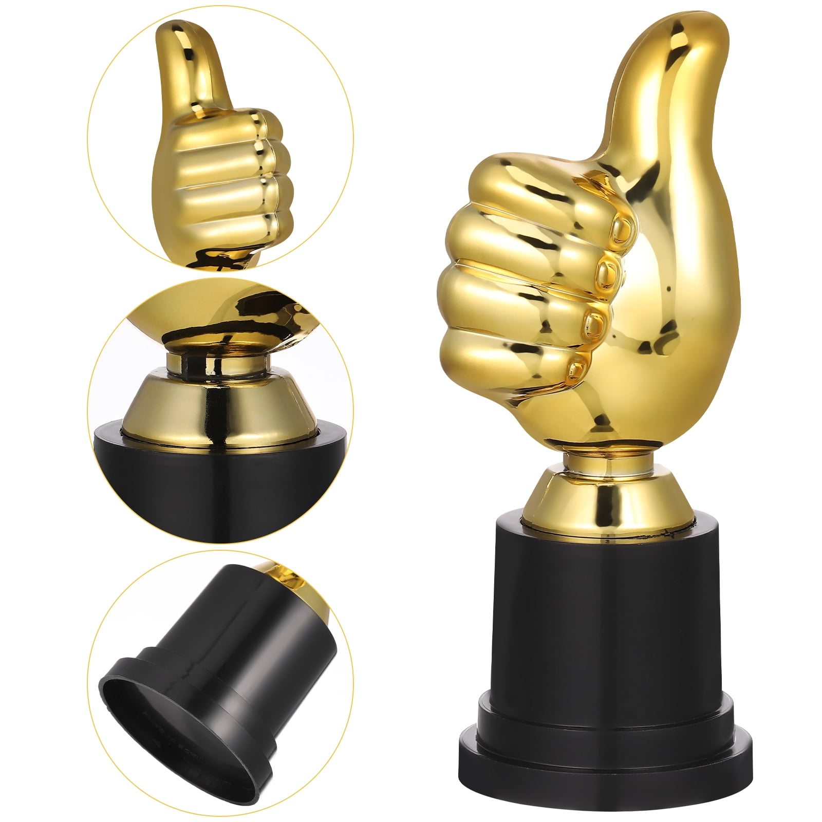 12 Pcs Award Trophies Plastic Small Decorative Model for Party Game Competition