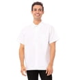thumbnail image 3 of Camisa de cocina Utility Chef Works blanca, talla pequeña, 3 of 7