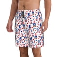 thumbnail image 2 of Fuzoiu 4th Of July Print Men's Beach Shorts,Men's Swim Trunks,Quick Dry Board Shorts with Pockets,Men's Bathing Suits for Surfing, Running, and Casual Wear-3X-Large, 2 of 6