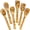 Harry Potter, variant on Star Warz gifts Wooden Spoons for Cooking for Space Wars Fans - Wooden Utensil Set with Spatulas & Spoons, Heat-Resistant, Eco-Friendly Kitchen Utensils for Non-Stick Cookware