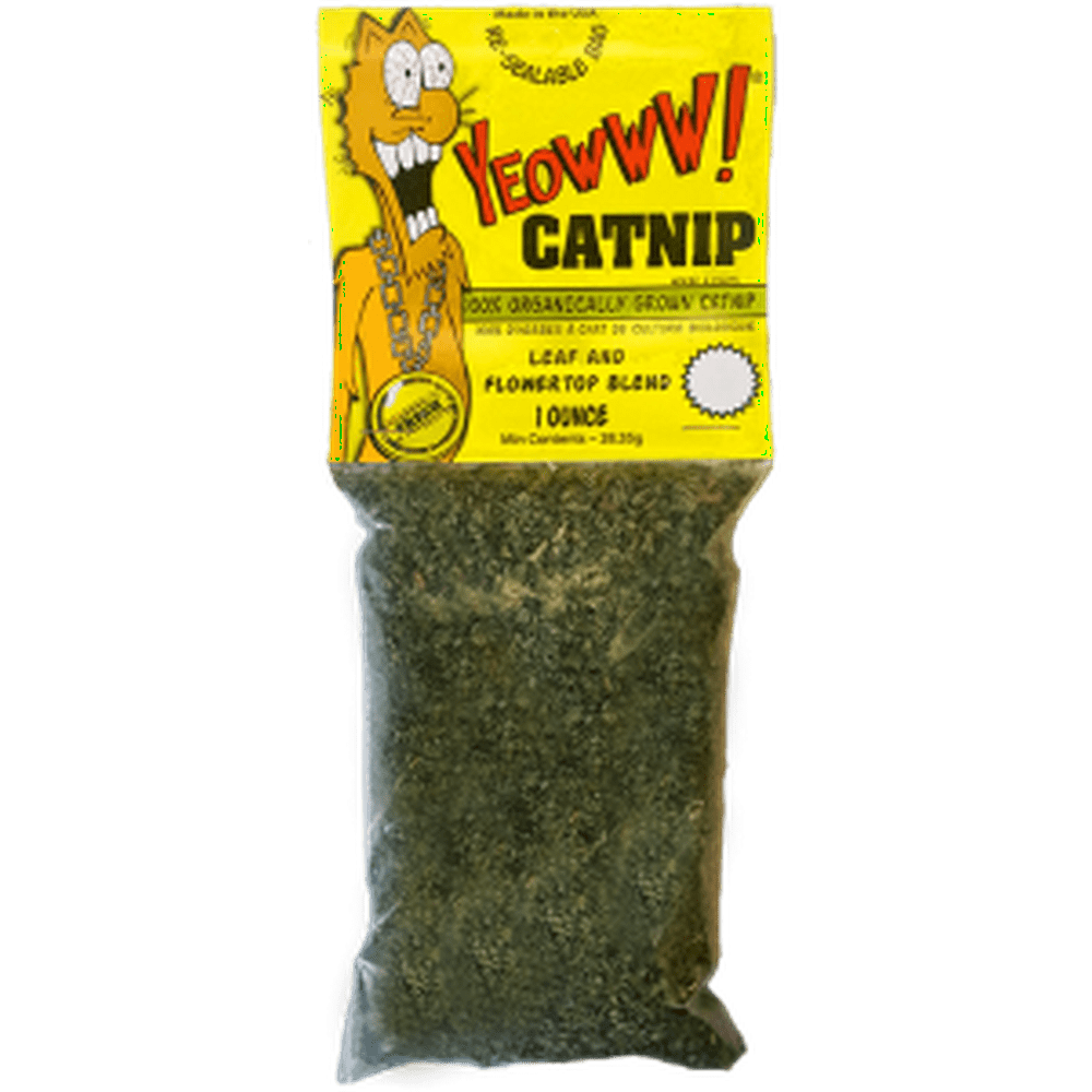 Yeowww! Catnip 100 Organically Grown Cat Treat, 1 Oz