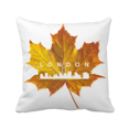 thumbnail image 1 of London Outline Maple Autumn Throw Pillow Sleeping Sofa Cushion Cover, 1 of 3