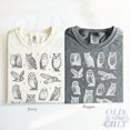 thumbnail image 4 of Vintage Owl Illustration Graphic Print T-Shirt | Retro Forest Bird Tee | Woodland Nature Lover Unisex Top, 4 of 6