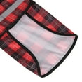 thumbnail image 5 of HDE Dog Raincoat Hooded Slicker Poncho for Small to X-Large Dogs and Puppies Plaid M, 5 of 7