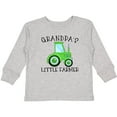 thumbnail image 3 of Inktastic Grandpa's Little Farmer- Green Tractor Boys or Girls Long Sleeve Toddler T-Shirt, 3 of 5
