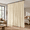 Beige-100"W x 96"L (Pack of 1), variant on Black 100"W x 84"L (Pack of 1) Room Divider Blackout Curtain Panel